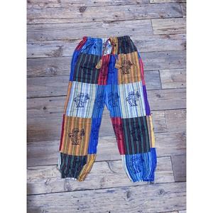 Beautiful boho hippie patchwork pants unisex